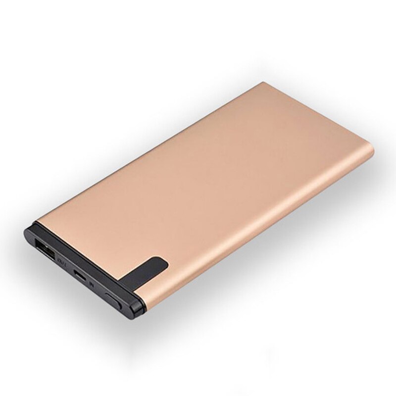 Power Bank 30000mAh Portable Large Capacity Ultra-thin Outdoor Travel Powerbank Phone Charger LCD Digital Display for Smartphone: Gold