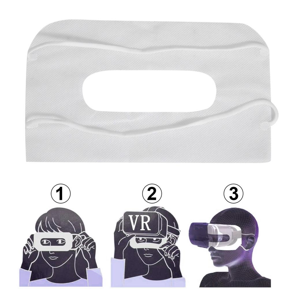 100Pcs Universele Hygiëne Vr Masker Pad Wegwerp Eye Pad Voor Vive Oculus Rift 3D Virtual Reality Bril Voor Vr oculusquest 2