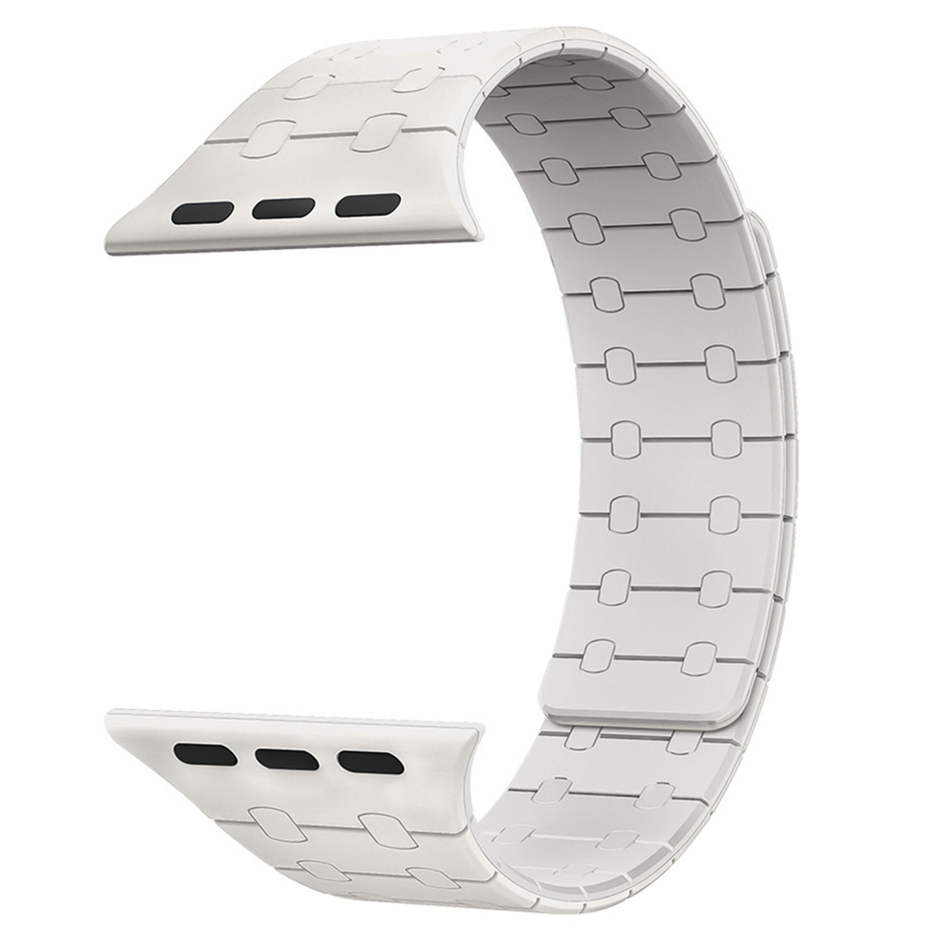 Magnetisk rem til apple watch series 10 46mm 42mm 9 8 7 45mm 41mm silikonrem til iwatch ultra 2 49mm 6 se 5 4 44mm 40mm armbånd