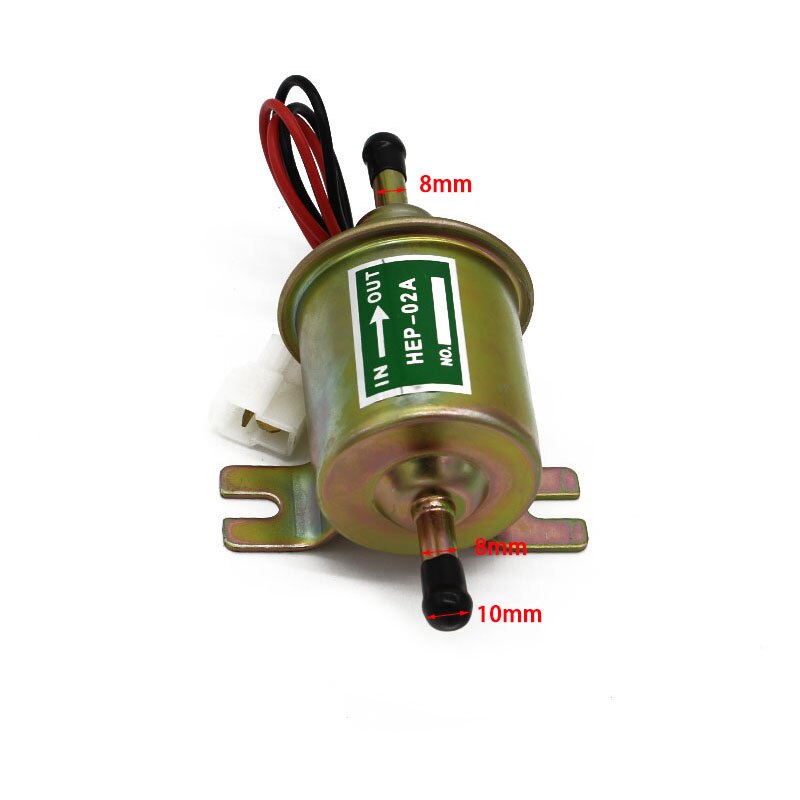 Universal 12V Electric Fuel Pump Low Pressure Diesel Petrol Fuel Pump for Car Motorcycle