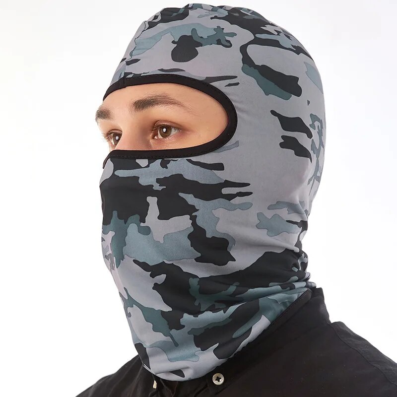 Atmungsaktive Sonnencreme Eis Seide Maske für Männer und Frauen Motorrad Angeln Fahrrad winddicht Schal Sommer Gesichts Schal Kopftuch: Armee Grün