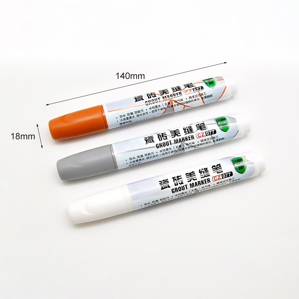 Mark Pens Tile Gap Repair Color Refill Grout Pen Waterproof Mouldproof Filling Agents Wall Glue Aide Porcelain Stitching Tool