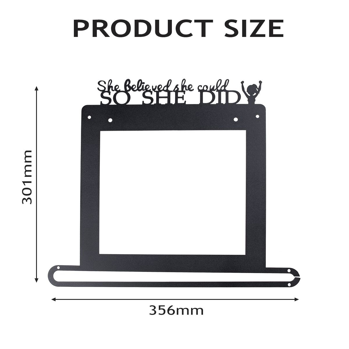 Holdbart stål medalje bøjle medalje holder display stativ løb svømme gymnastik maraton cykel sport medalje hjem dekoration