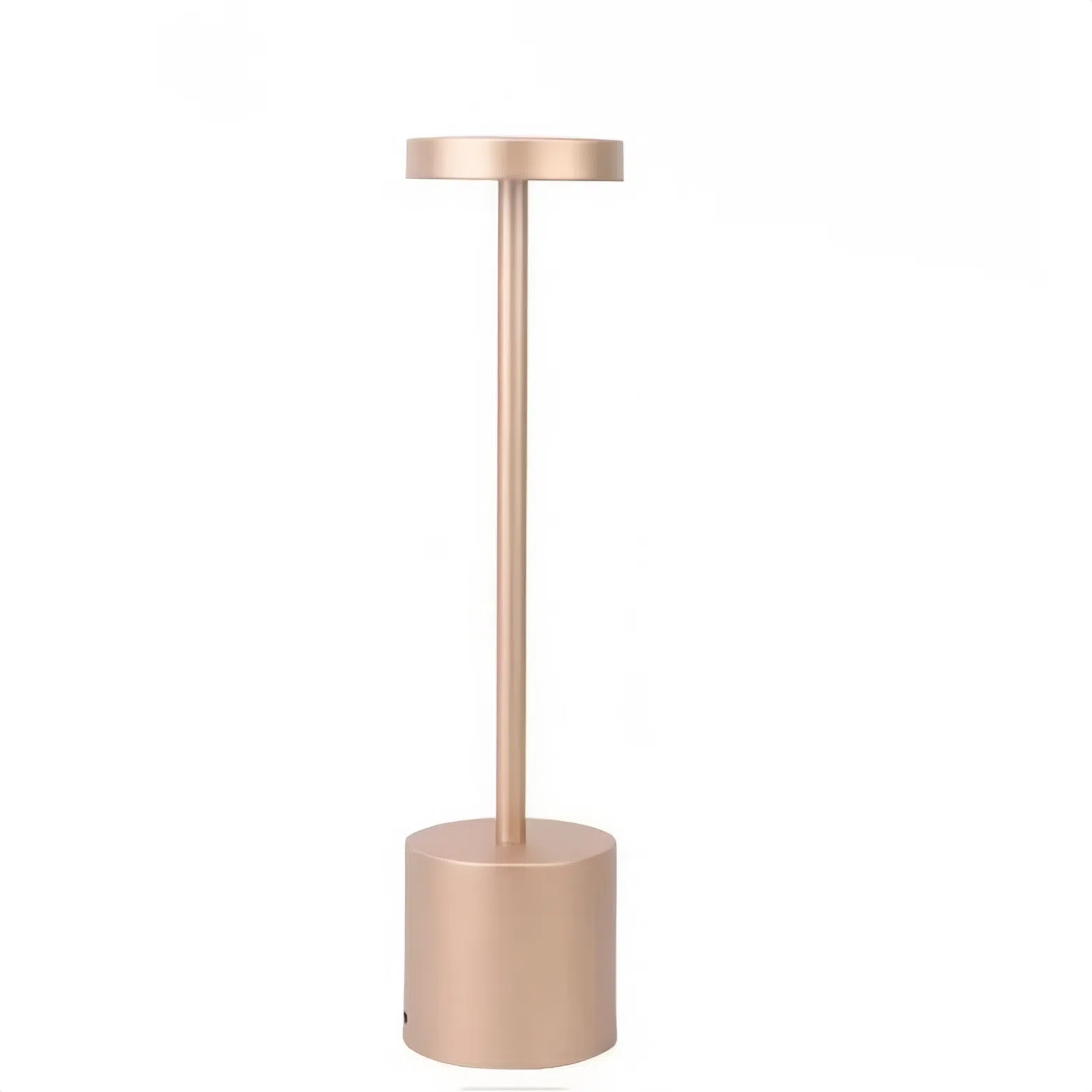 Tafellamp LED Touch Sensor Desktop Nachtlampje Oplaadbare Draadloze Leeslamp 3 Kleuren Verstelbaar Creatief Omgevingslicht: GRIJS