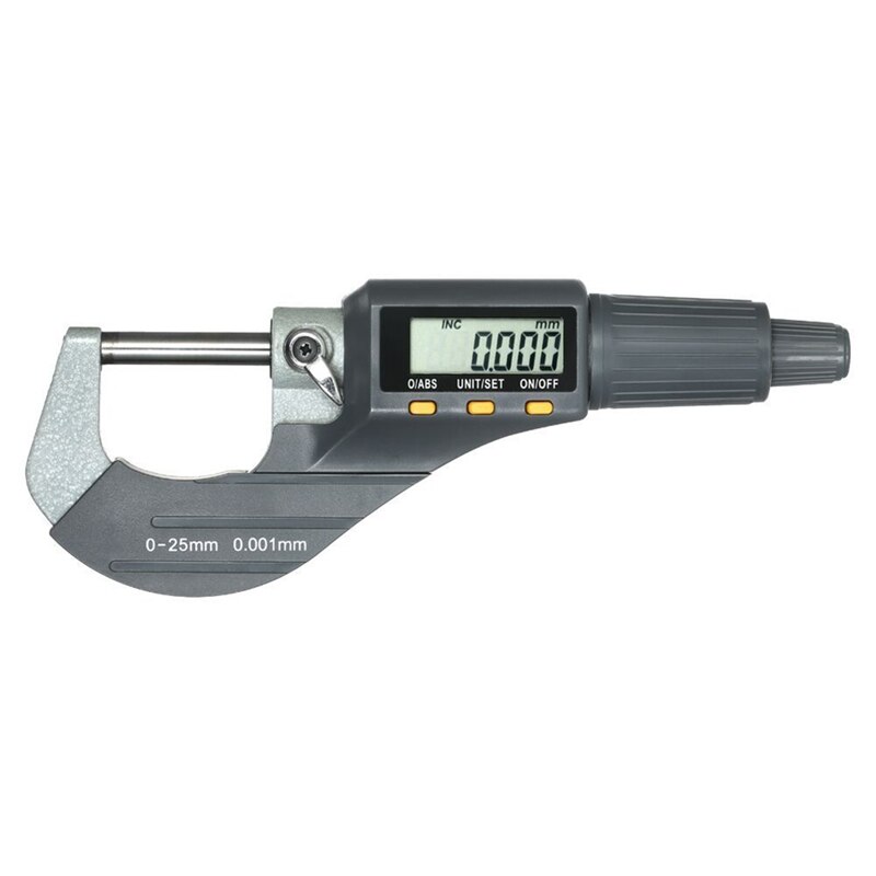 0.001Mm Electronic Outside Micrometer 0-25Mm With LCD Screen Digital Micrometer Electronic Digital Caliper Gauge