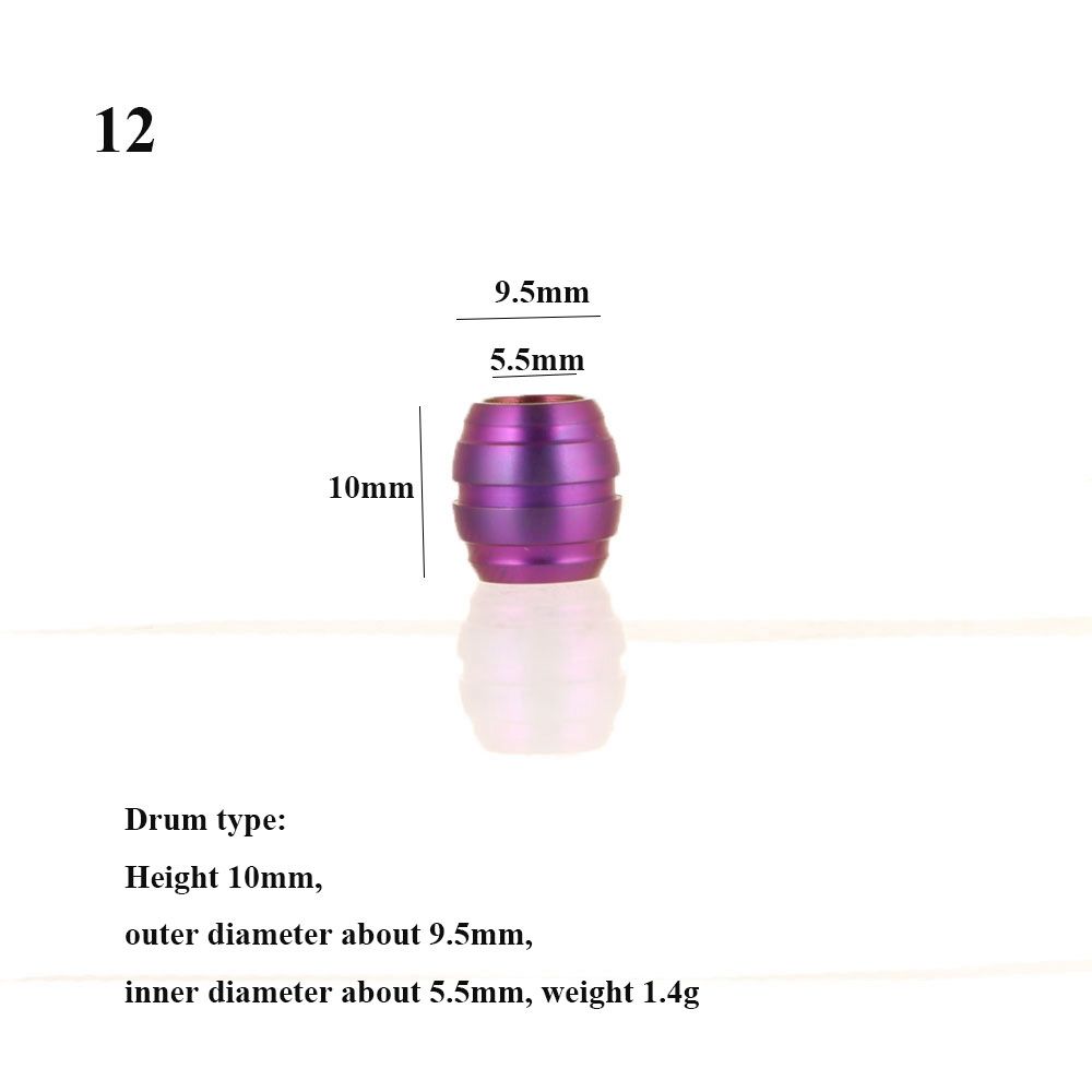 Titanium Alloy TC4 Knife Beads Knife Lanyard Camping Knife Gadgets Pendant Paracord Rope Accessory Knife EDC Outdoor Multi Tool: 12