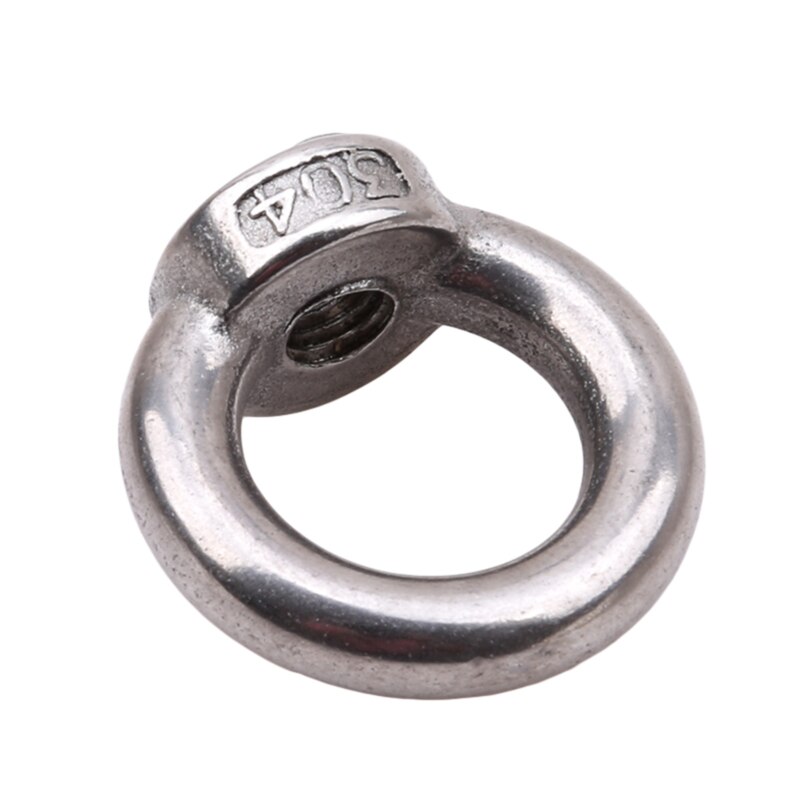 Stainless Steel Cable Rope Lifting Lifting Eye Nuts/Screw Ring Eye Bolt Ring Hooking Nut Screws M5/M6/M8/M10/M12: M8