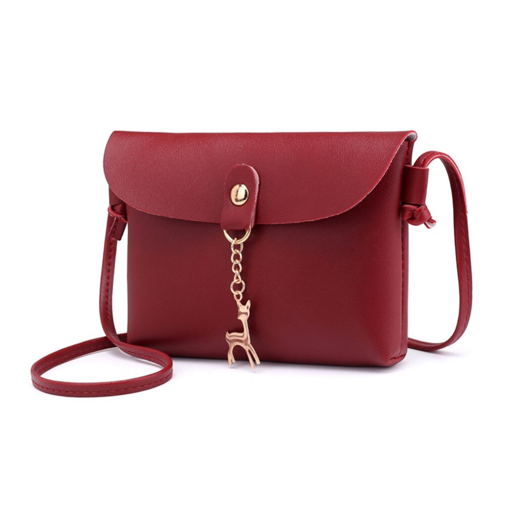 Kleine Vrouwen Tassen Pu Leather Messenger Bag Crossbody Mini Schoudertas Vrouwen Handtas Vrouwen Casual Schoudertassen Bolso Mujer Portemonnee