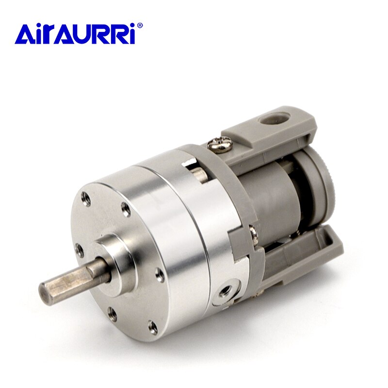 Actionneur rotatif pneumatique à cylindre rotatif simple palette taille 20 CRB2BW/CDRB2BW/CDRB2BWU, angle rotatif 90, 180 et 270