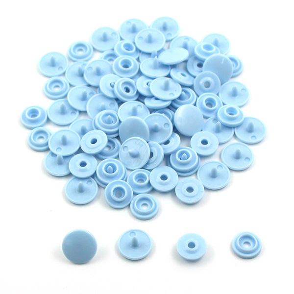 20Sets T3 KAM Round Snap Buttons Plastic Fasteners Press Buttons For Baby Clothes Buttons For DIY Crafts: B20