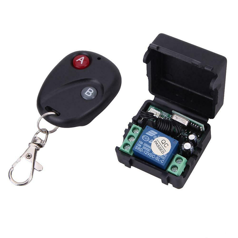 Vehicle Transmitter Receiver Cars Wireless Remote Control Switch 433MHz