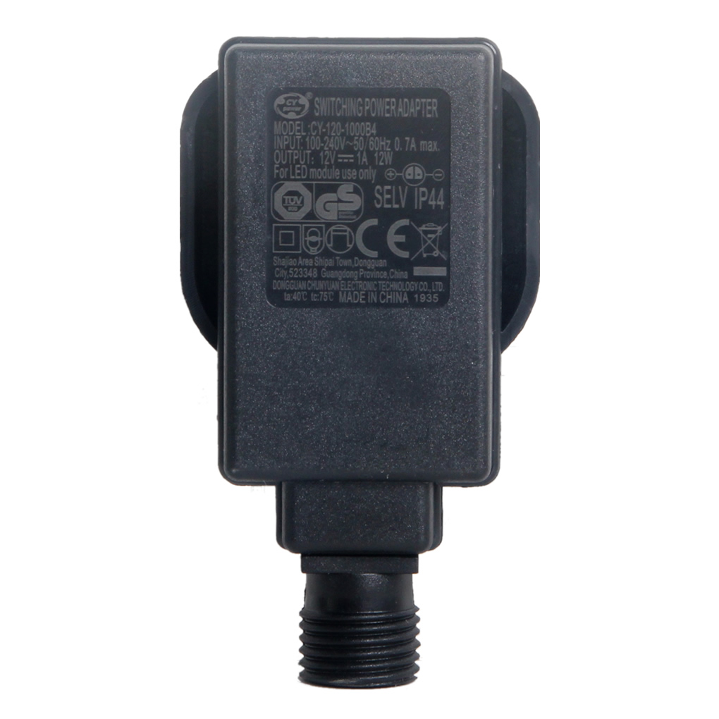 90-240V To 12V 0.5A Outdoor Garden Landscape Light LED Charger Powered Driver Hang Wall Power Supply Switching Adapter GB Plug