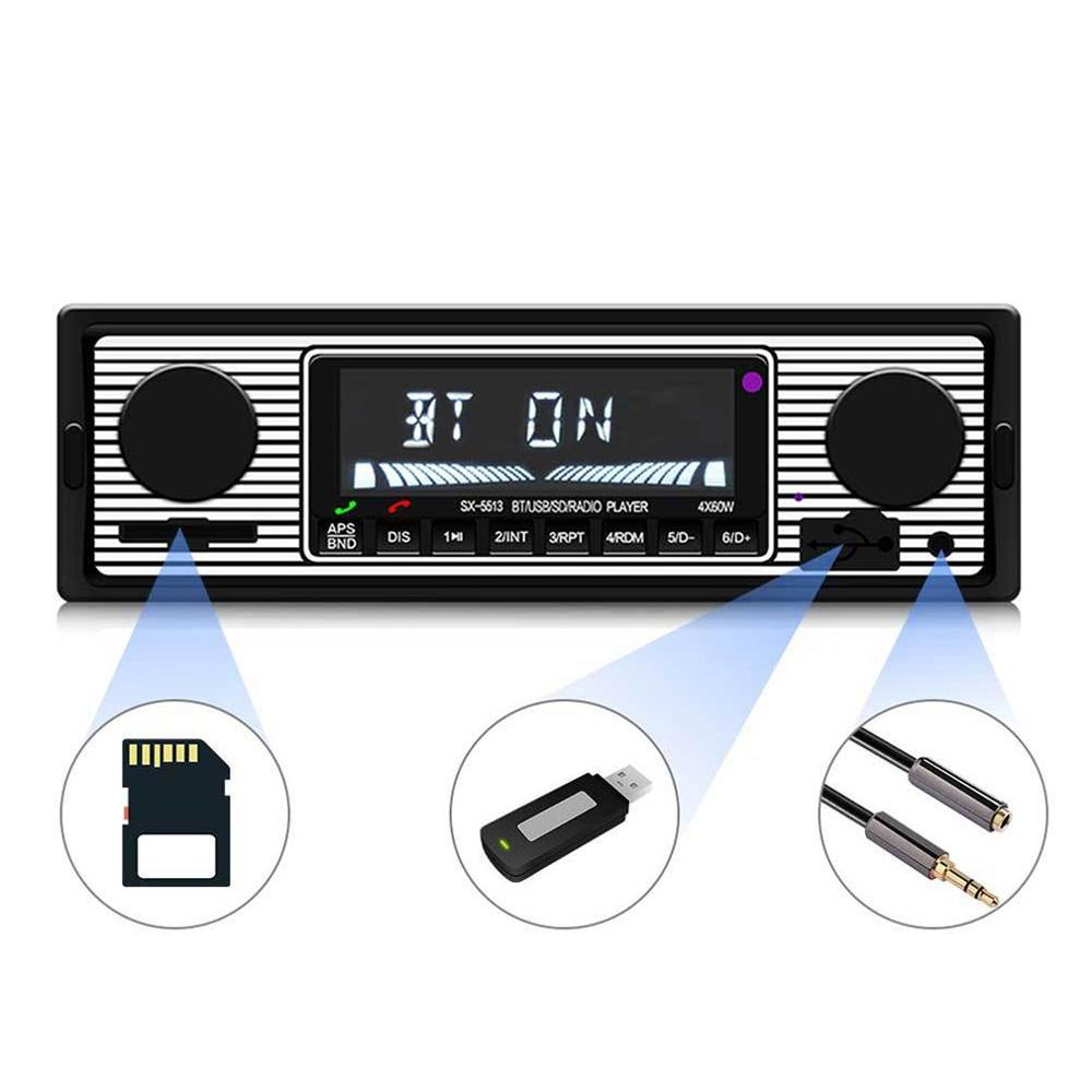 5513 Auto Mp3 Call Auto Mp3 Speler U Schijf Card Machine Radio Auto Speler Card Radio Mp3 Auto Accessoires