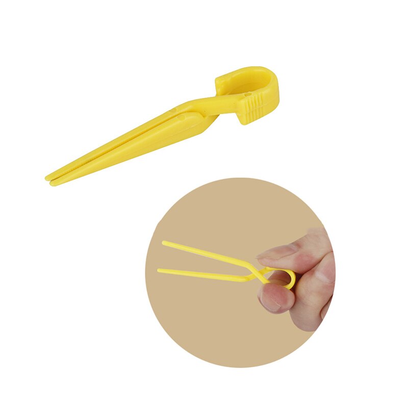 50 stk/pakke plastik hår permanent clips lille størrelse frisør klip til hårfarvning salon frisørværktøj til frisør  un025