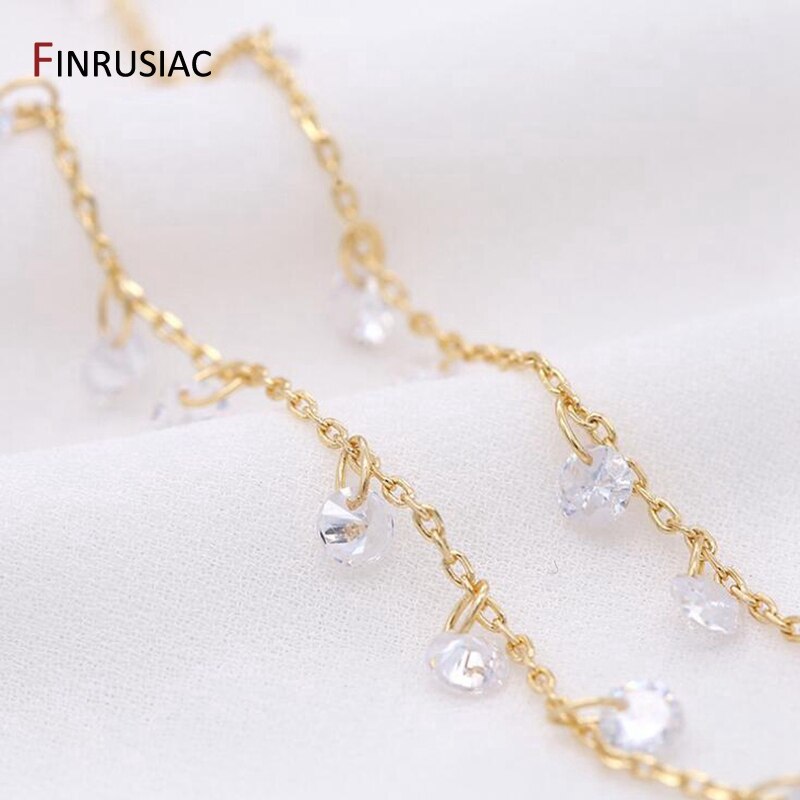 0.5m/1m Multi Types Chain For Jewelry Making Loose Chain Handmade DIY Bracelets Necklace Earrings Material