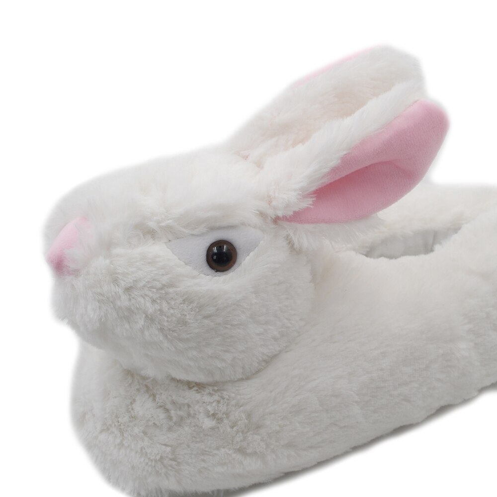 Millffy Classic Bunny Slippers - Adult Sized Plush Animal Slippers Toddlers Costume Footwear home shoes