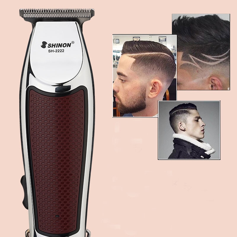 Shinon trimmer tråd hårklippare frisyr maskin olja huvud klippare hår carving vit hår trimmer