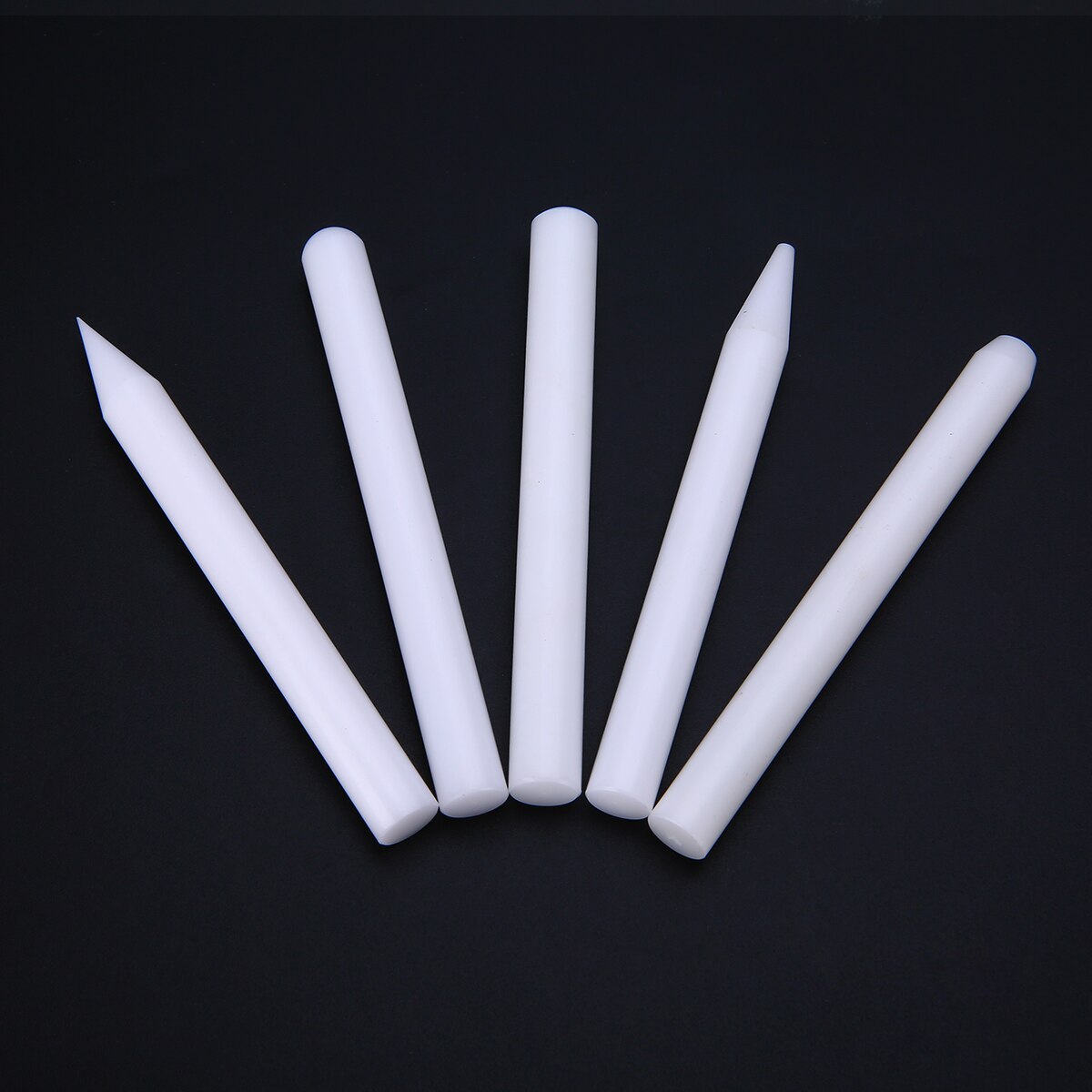 5pcs Super PDR Tools White Nylon Pen Tap Down Pen Paintless Dent Removal Pen Use For Dent Repair Tools