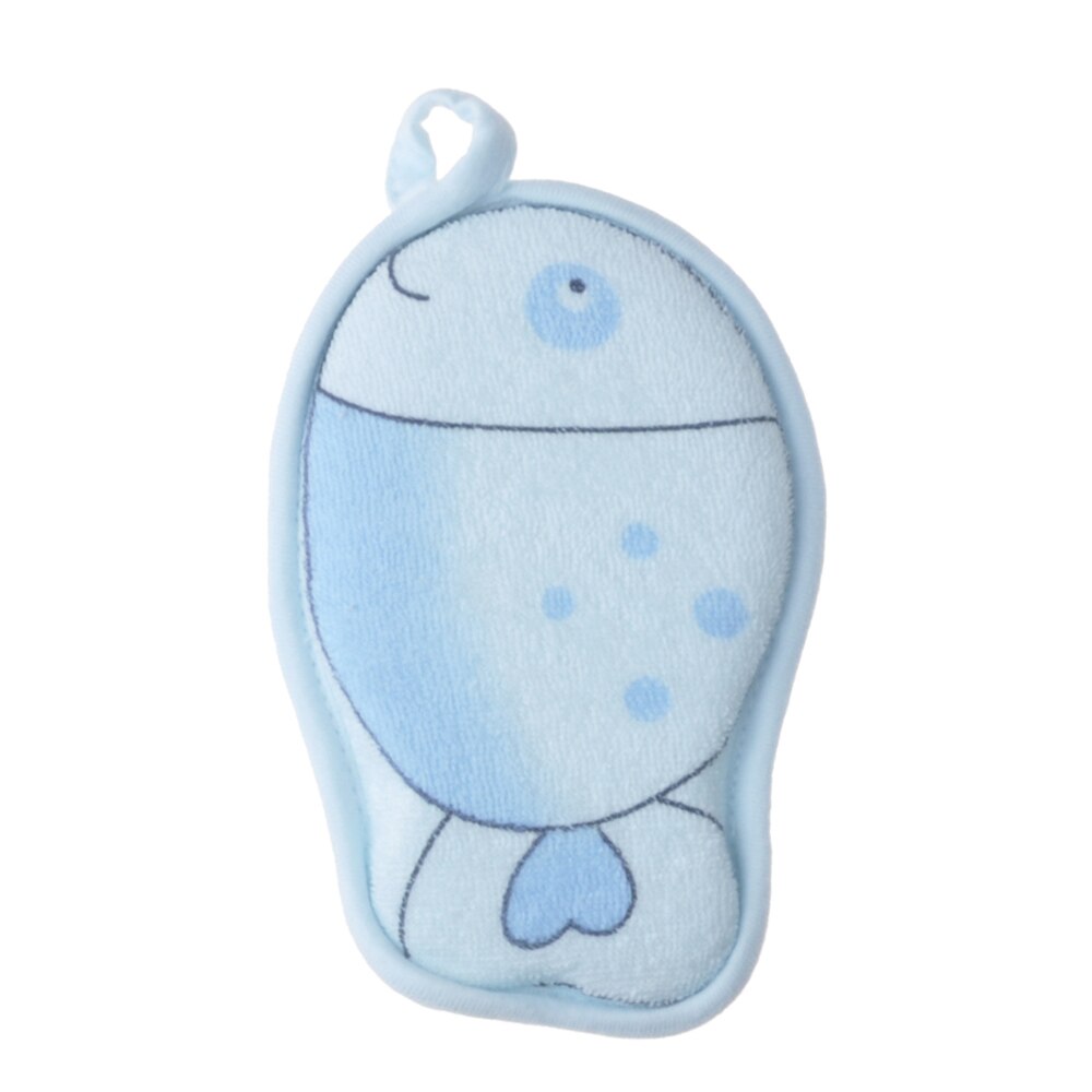 Baby Bad Spons Borstel Cartoon Scrub Scrubber Voor Douche Baden Spa Body Wash Zachte Handdoek: XYL