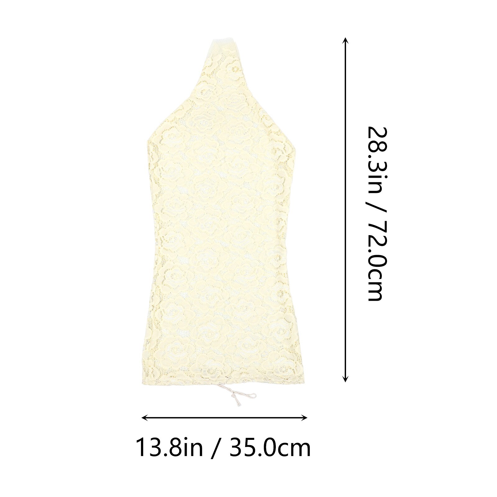 thumbnail image 2 of FUNOMOCYA Velour Mannequin Cover – Stretchable Body Fabric Cover For Female Display Models, 82x29cm 2 of 14