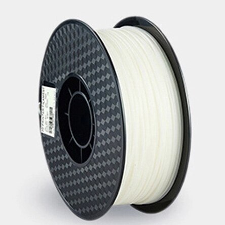 Filaments pour imprimante 3D, imprimante 3D, fil plastique, 1.75mm, PLA, 250 g/rouleau, précision du matériau d'impression 3D: WHITE