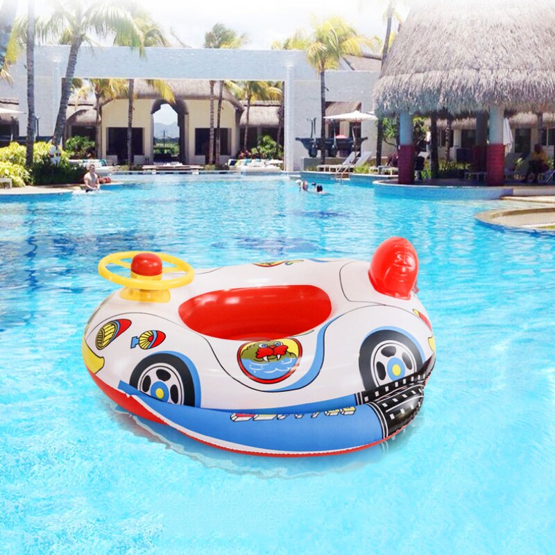 Zomer Baby Water Zwemmen Seat Ring Baby Zwembad Ring Kinderen Opblaasbaar Speelgoed Float Stoel Met Luifel Water Fun tool
