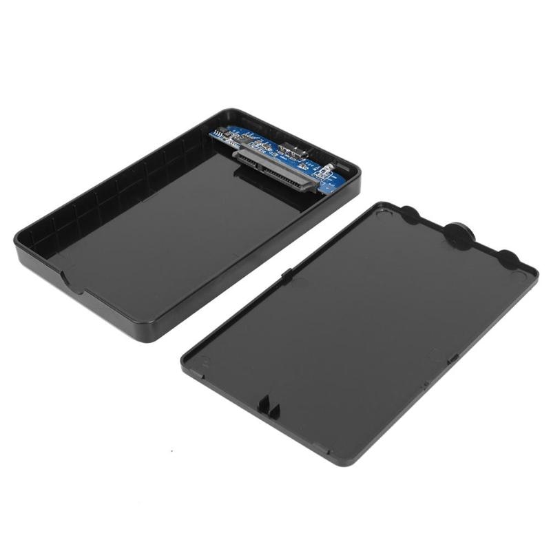 2.5" USB 3.0 Micro-B to SATA External 6-Gbps SSD Hard Drive Enclosure USB 3.0 Hard Drive Disk HDD Enclosure Caces SSD Box