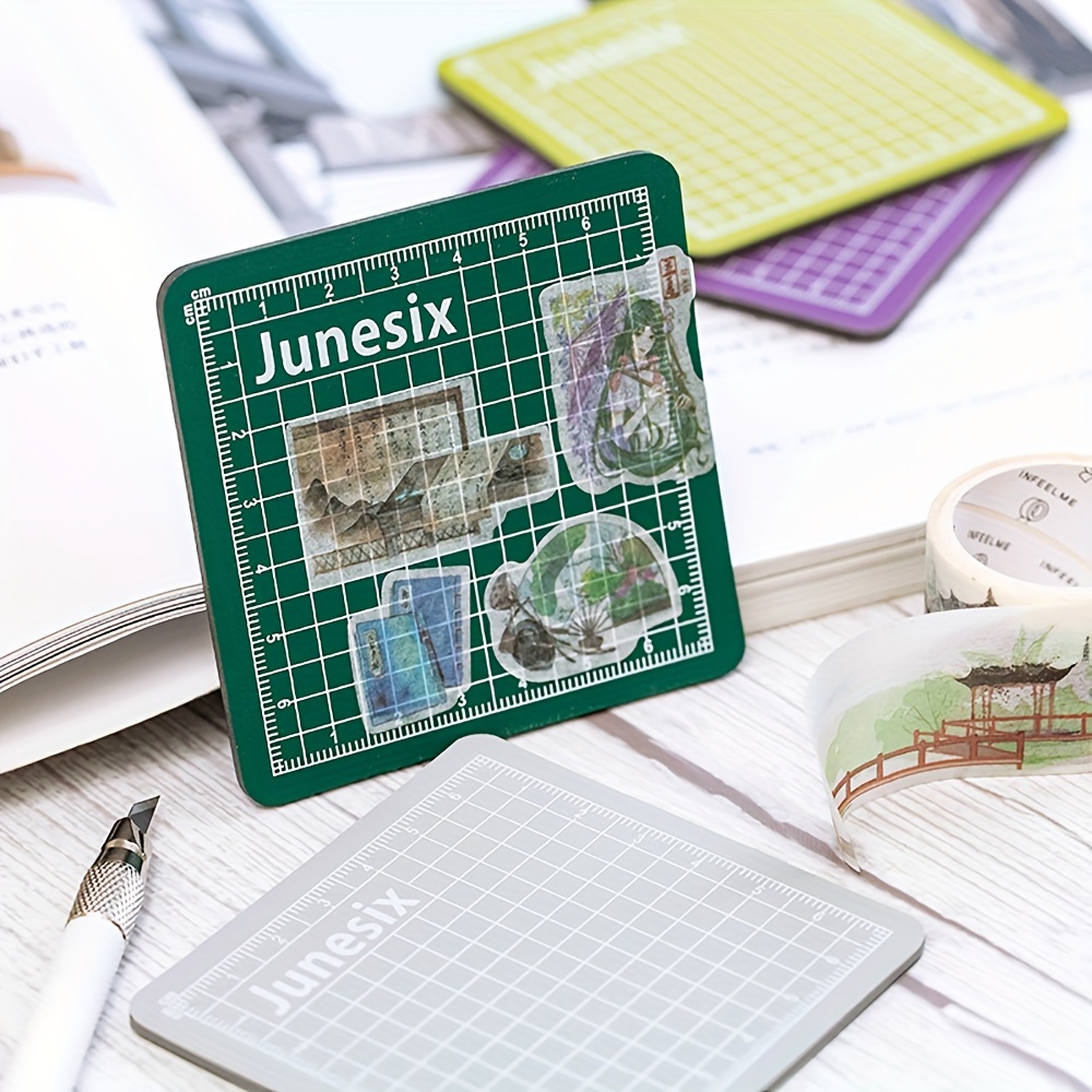 1Pc Mini-Diy Ambachtelijke Snijmat-Precisie Snijoppervlak Voor Diecut Ambachten, Papier Snijden, Sticker Snijden En Scrapbooking