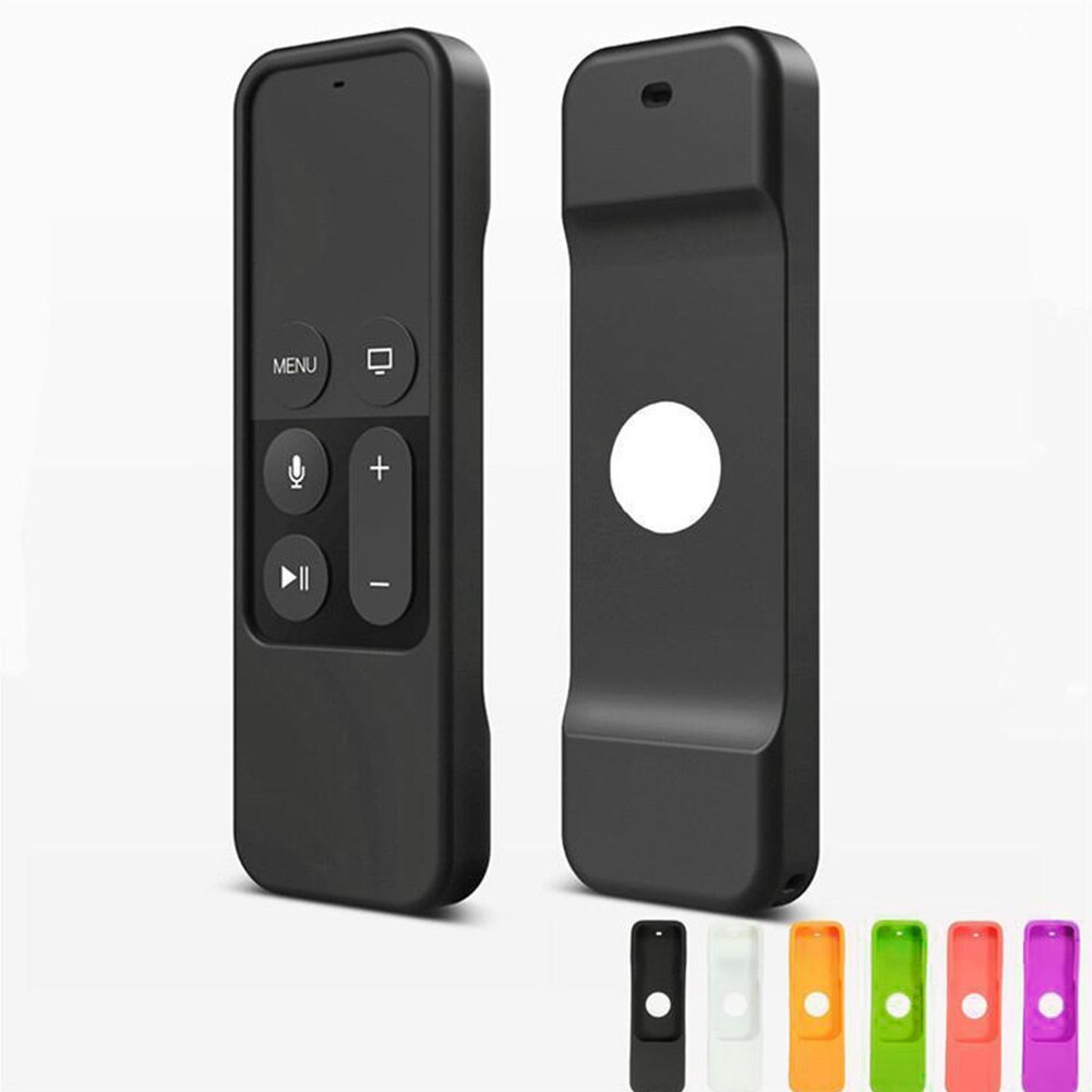 Protective Case For Apple TV Remote Control Colorful Silicone Waterproof Dust Remote Control Cover Skin