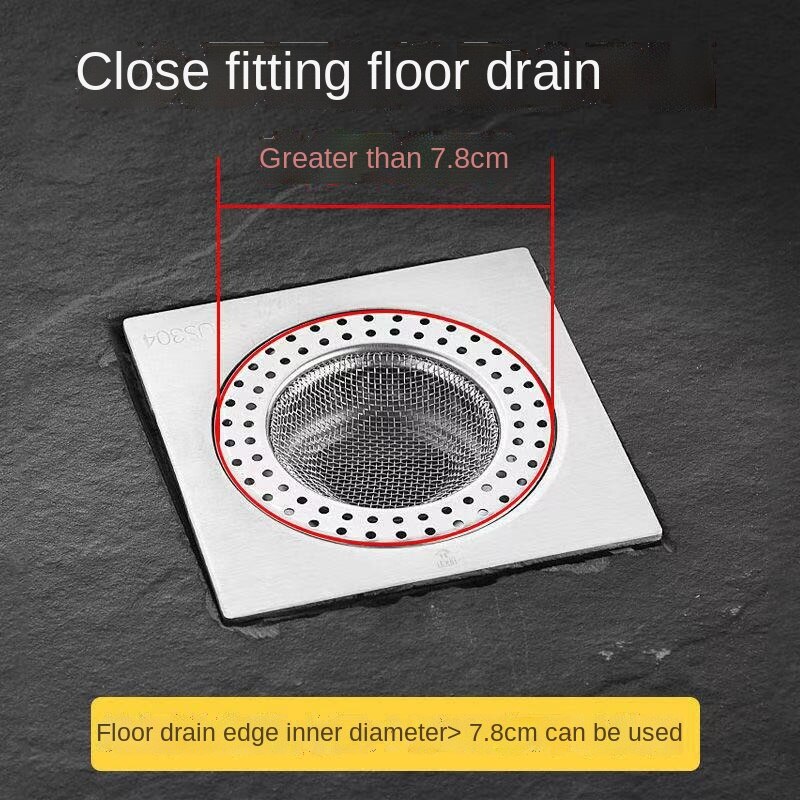 Rvs Spoelbak Filter Aanrecht Anti-Blocking Sink Sink Wastafel Lek Riool Hair Filter Keuken Gereedschap Mesh zeef