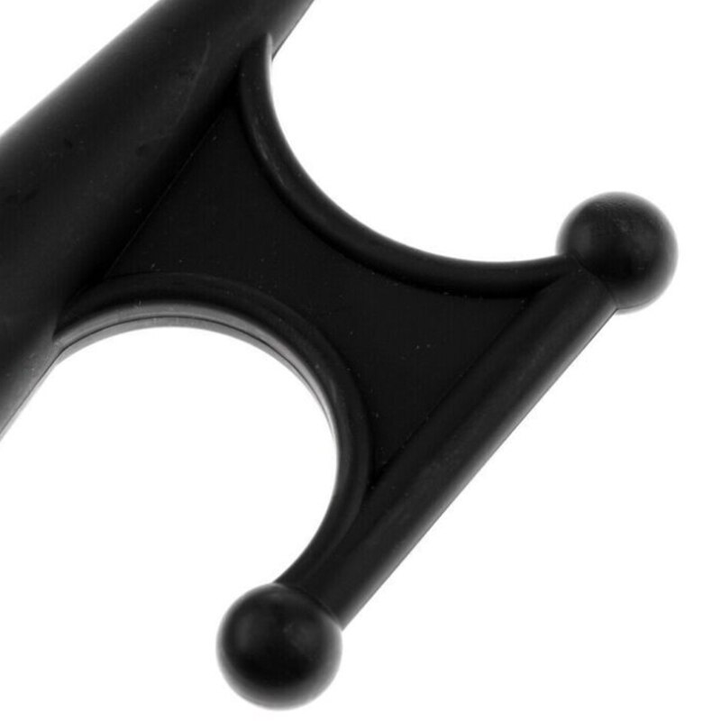 Premium Black Nylon Marine Boat Hook Replacement Top 1Inch Durable Marine Hardware Accessory for Boat Kayak Raft Docking