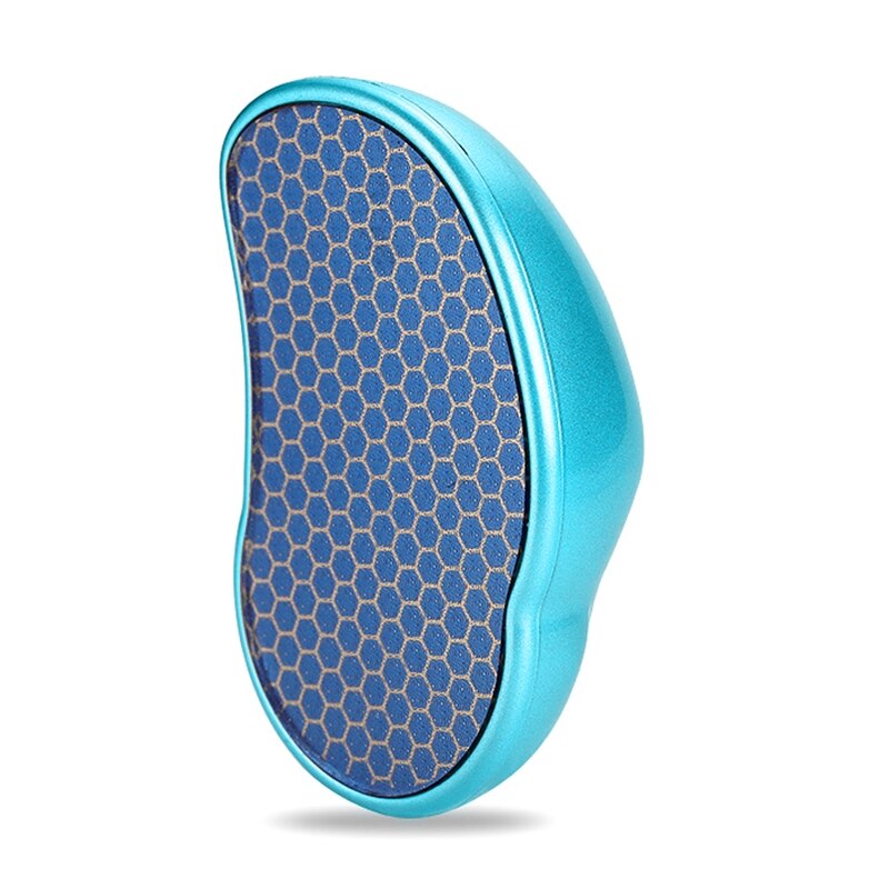 Nano Glass Foot Grinding Stone Dead Skin Calluses Remover Hands Sanding Stone E65F: Blue