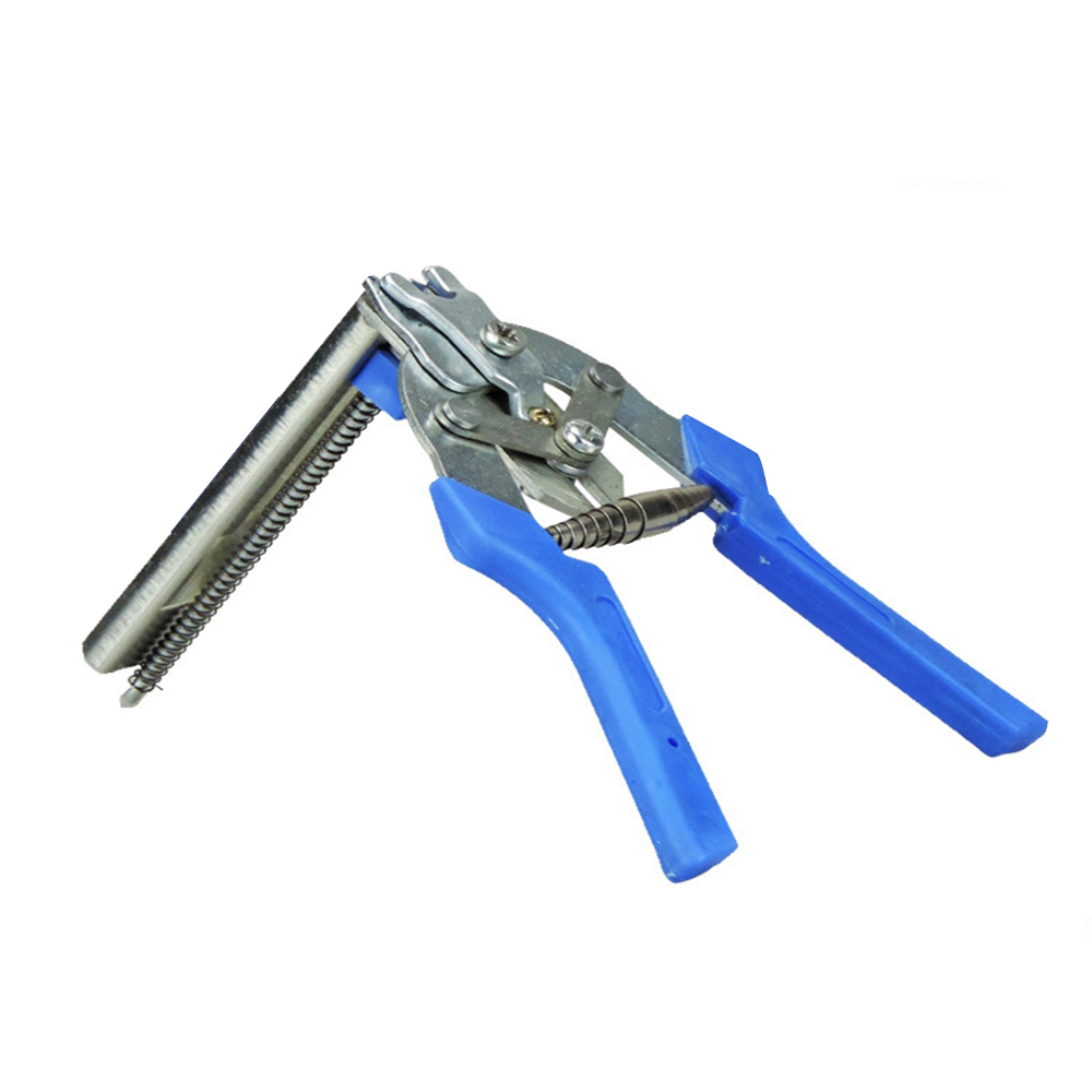 Hog Ring Plier Tool Fastening Clamp Installation Poultry Cage Plier 600/2500 Pcs Nail Chicken Mesh Cage Wire Fencing Caged clamp