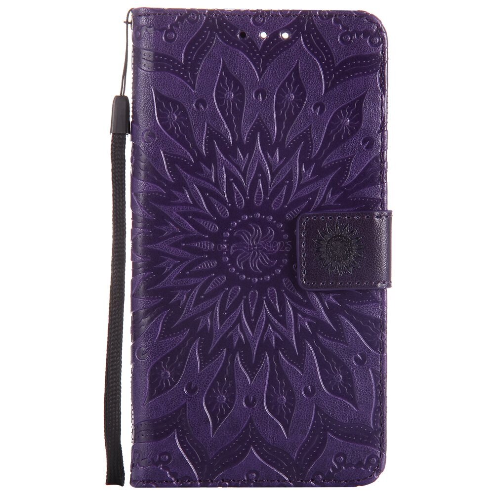 Case Cover Voor Samsung Galaxy J3 J 3 J320 J320F J320FN Portemonnee Flip Telefoon PU Lederen Coque SM-J320 SM-J320H SM-J320F/DS Capa: Purple