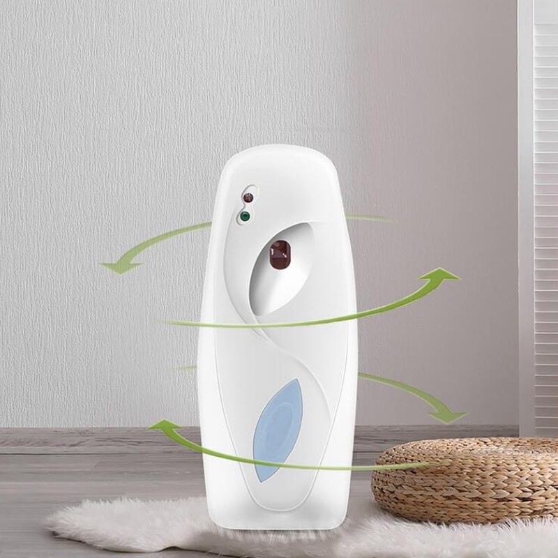 Wall-Mounted Automatic Air Freshener Light Sensor Aromatherapy Machine 300 Ml Perfume Jar Toilet Home