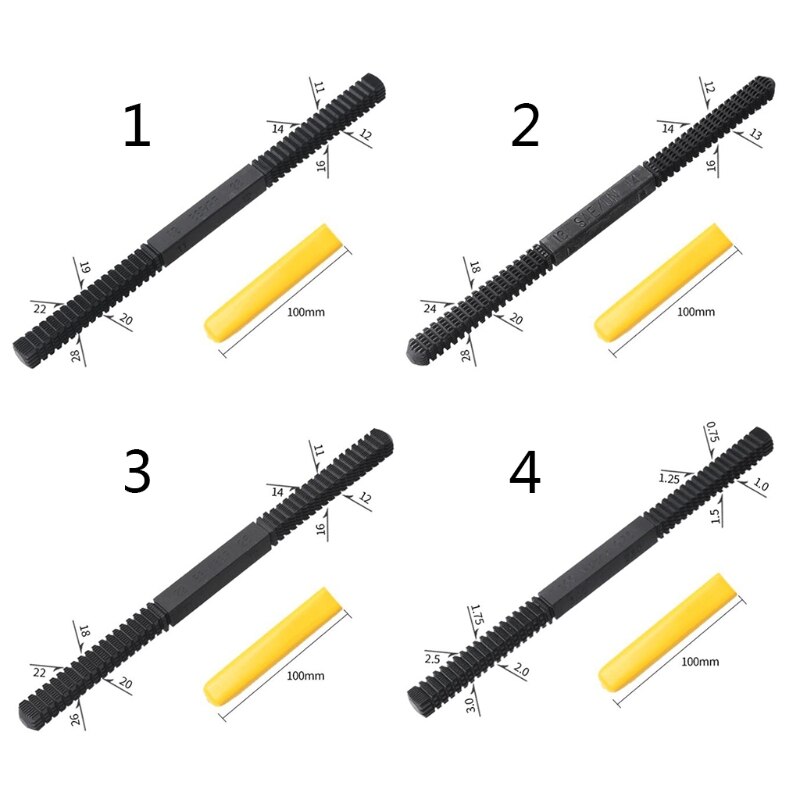 Thread Repair Restoration File Teeth Correction Metric Hardware Mini DIY Tools