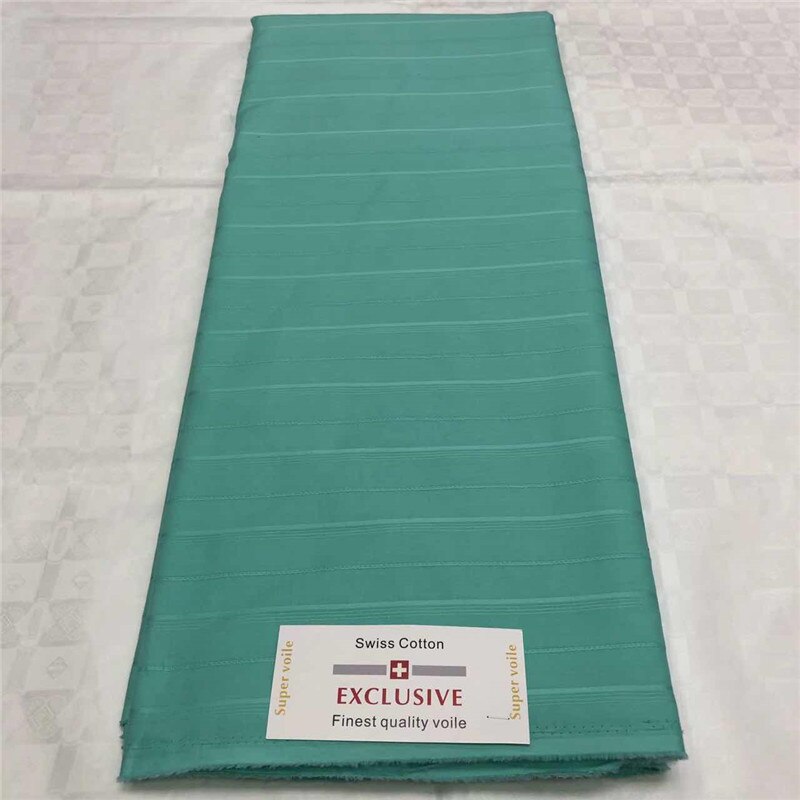 Grey Nigerian Men Fabrics Nigeria Style Atiku 100% Swiss Cotton Fabric 5 yards White African Atiku Lace Material For Man Garment: Color3