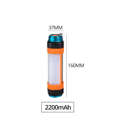 6000 mah camping ledet lanterne usb oppladbar 18650 ip67 vanntett bærbar ledet lanterne fottur magnetisk lommelykt fakkellampe: 1