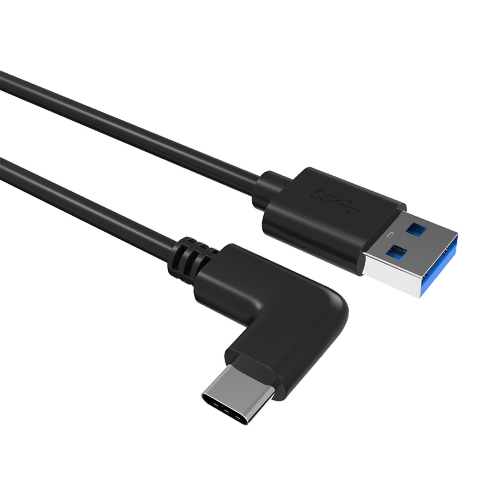 Datakabel Usb Type-C Aansluitsnoer Voor Oculus Quest Vr Vr Link Type-C Kabel Usb3.1 Type-C 90 Graden Side Bocht Vr Accessoires: 3m