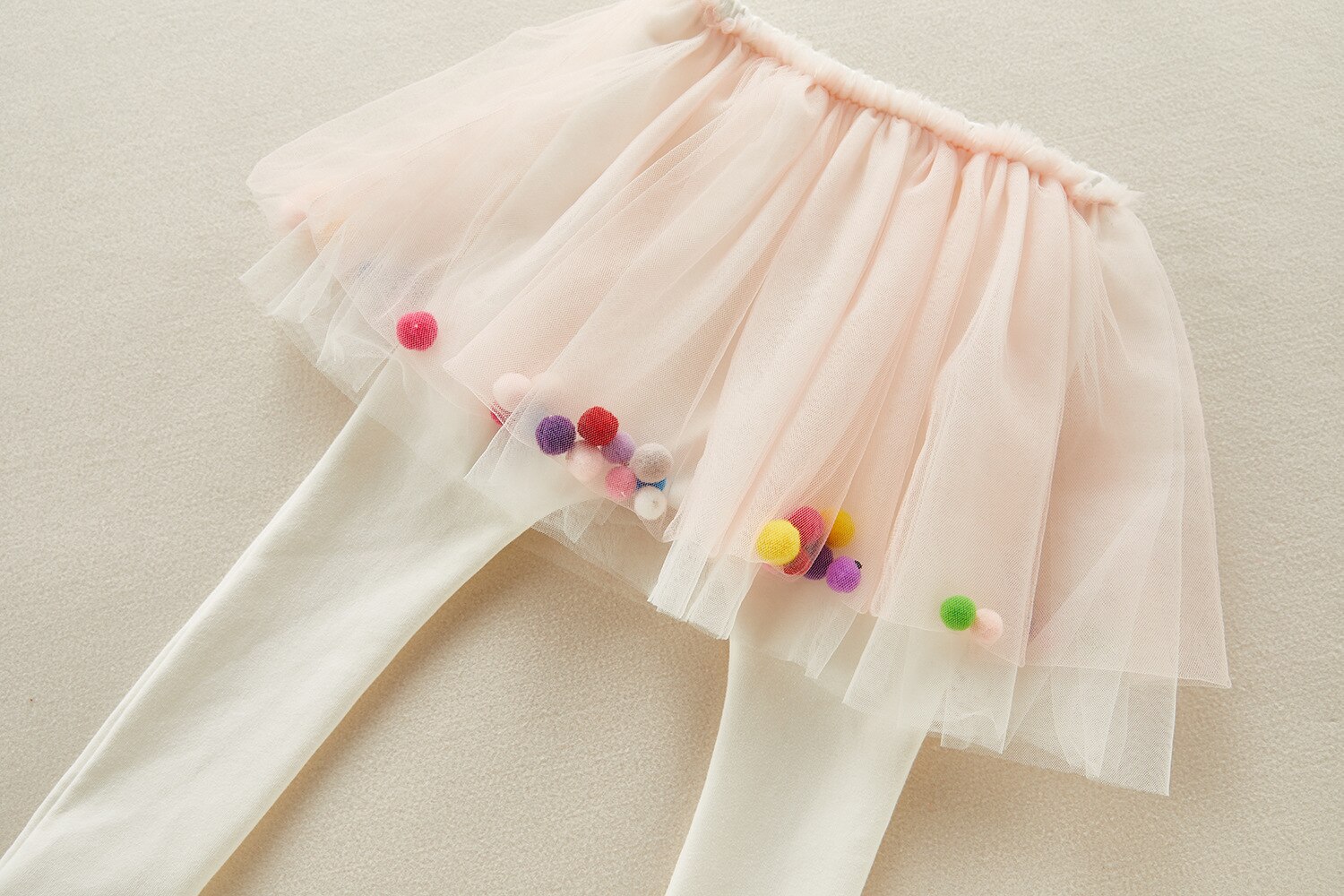 Automne nouveaux enfants Leggings collants bébé Net fil jupe bouffante Leggings mignons enfants fille Leggings