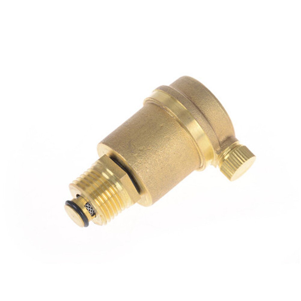 1/2" Brass Air Vent Valve Automatic Air Pressure Vent Valve for Solar Water Heater Pressure Relief Value Hardware Tools