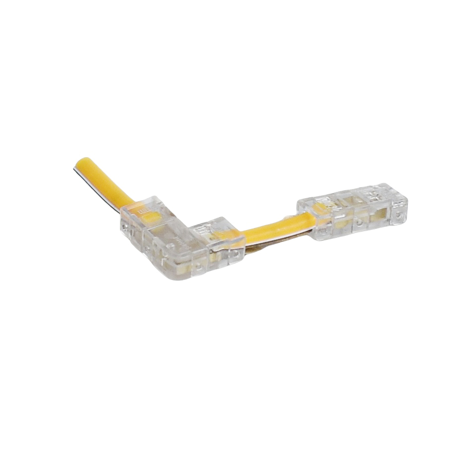 4mm LED COB Strip Light Solderless Quick Connector Electrical Connect Without Soldering Quick Assembly Easy Installation Remove