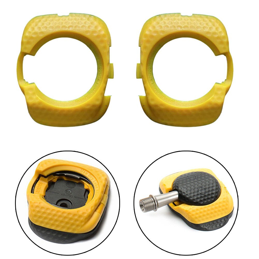 1 Pair Cleats About 22g Buddies Set Covers Plastic Speedplay Walkable Yellow Zero