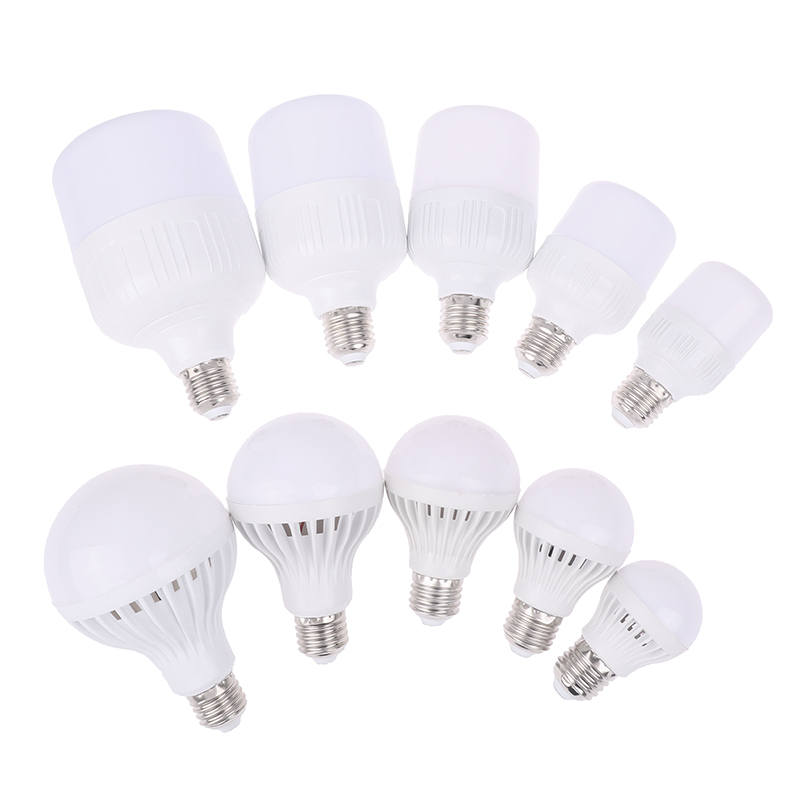 1pc led-pærer  e27 lamper  dc 12v led-lys 5w 7w 9w 12 w 15w 20w 30w til led-pærer 12-85v lavtrykspære