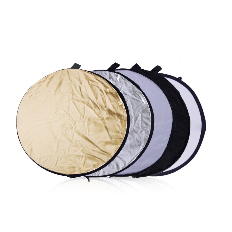 2in1 80*80cm réflecteur photographie Portable réflecteurs pliants pour Studio lumière panneau Photo tir réflexion plaque Diffuer