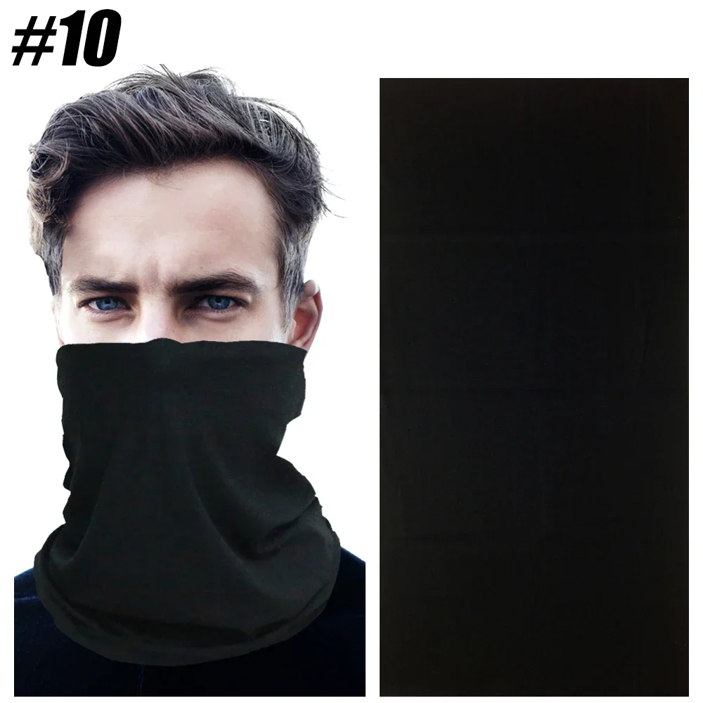 Foulards de randonnée cache-cou masque facial hommes femmes sans couture Bandana Rave visage couverture écharpe masque cagoule bandeau tête enveloppement chapeaux: Rouge