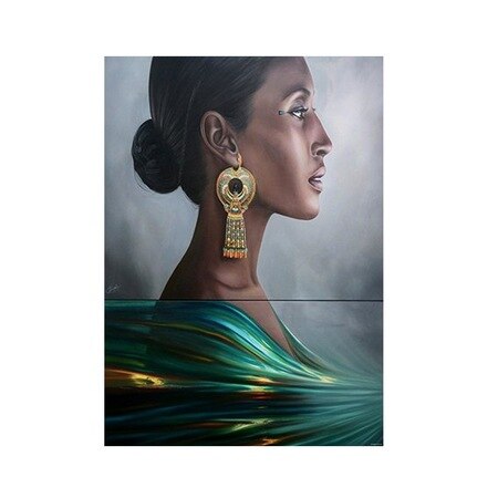 African Women Green Table 441982846