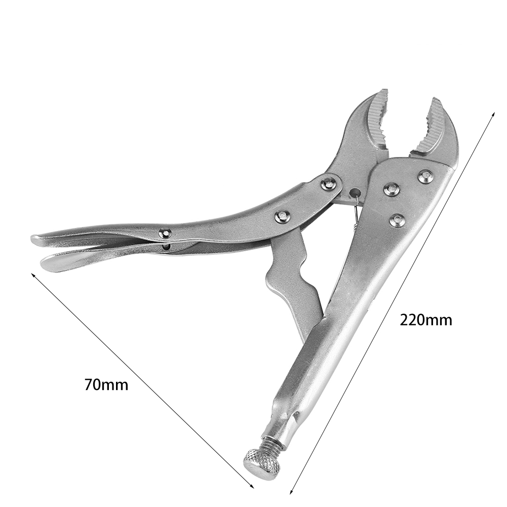 10 inch Pro Straight Jaw Lock Locking Mole Pliers Vise Vice Grips Pliers Welding Hand Tool Wire Cutter Supplies: Style A