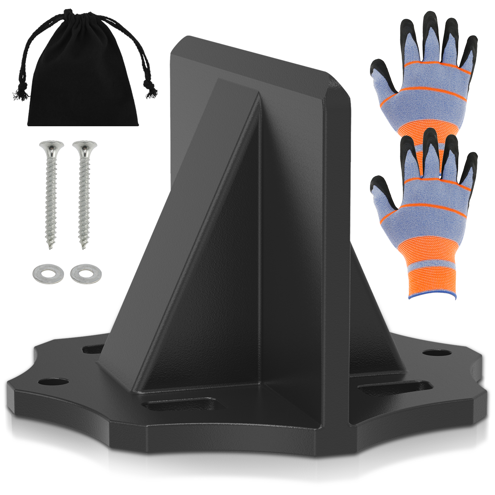 Wood Splitter Manual Log Splitter Kindling Splitting Tool High Carbon Steel Woods Splitting Stand Firewood Splitting Drill Bit: Gold