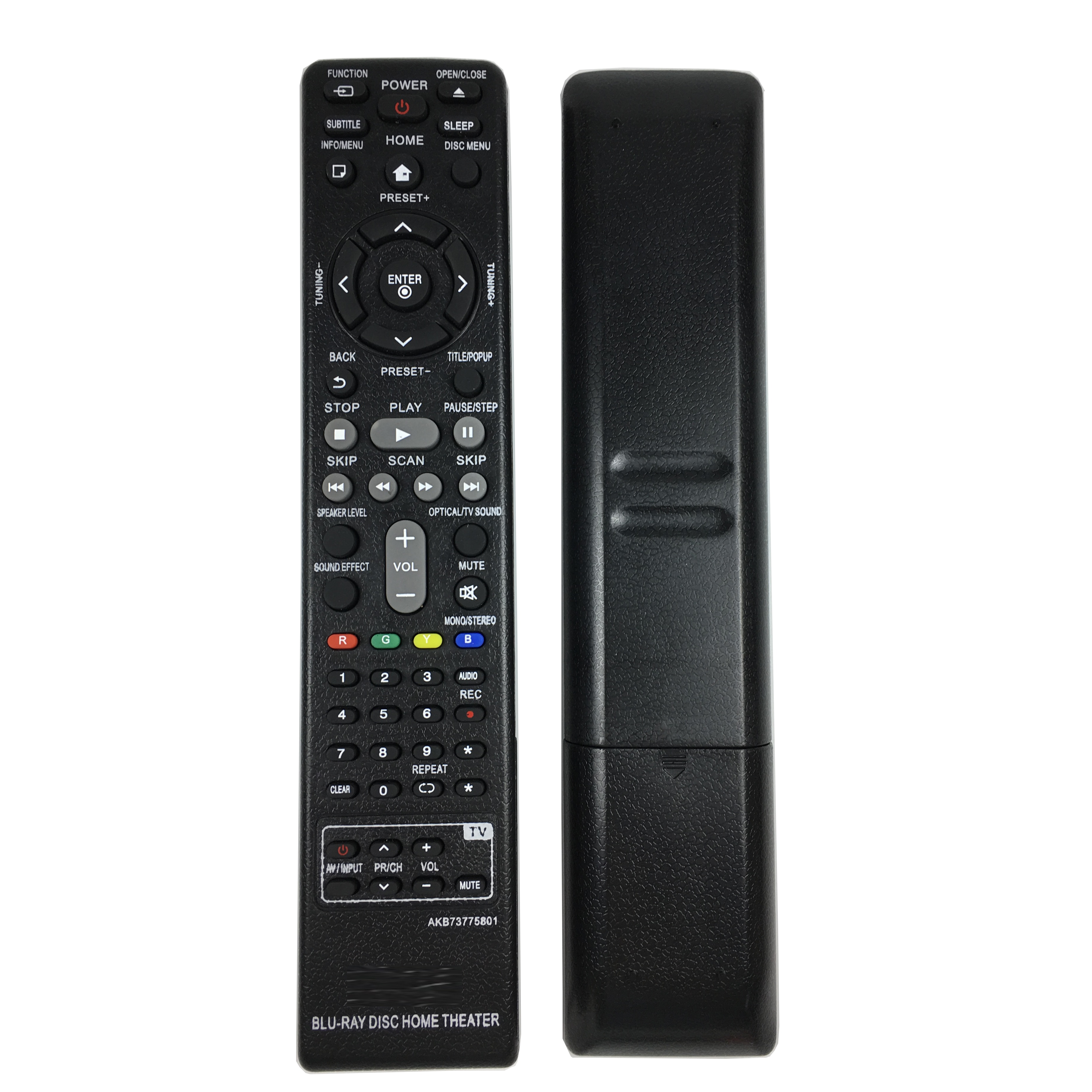 Fjernbetjening akb 73775801 til lg blu-ray disk hjemmebiograf  bh5140 bh5140s bdh 9000 akb 73775804